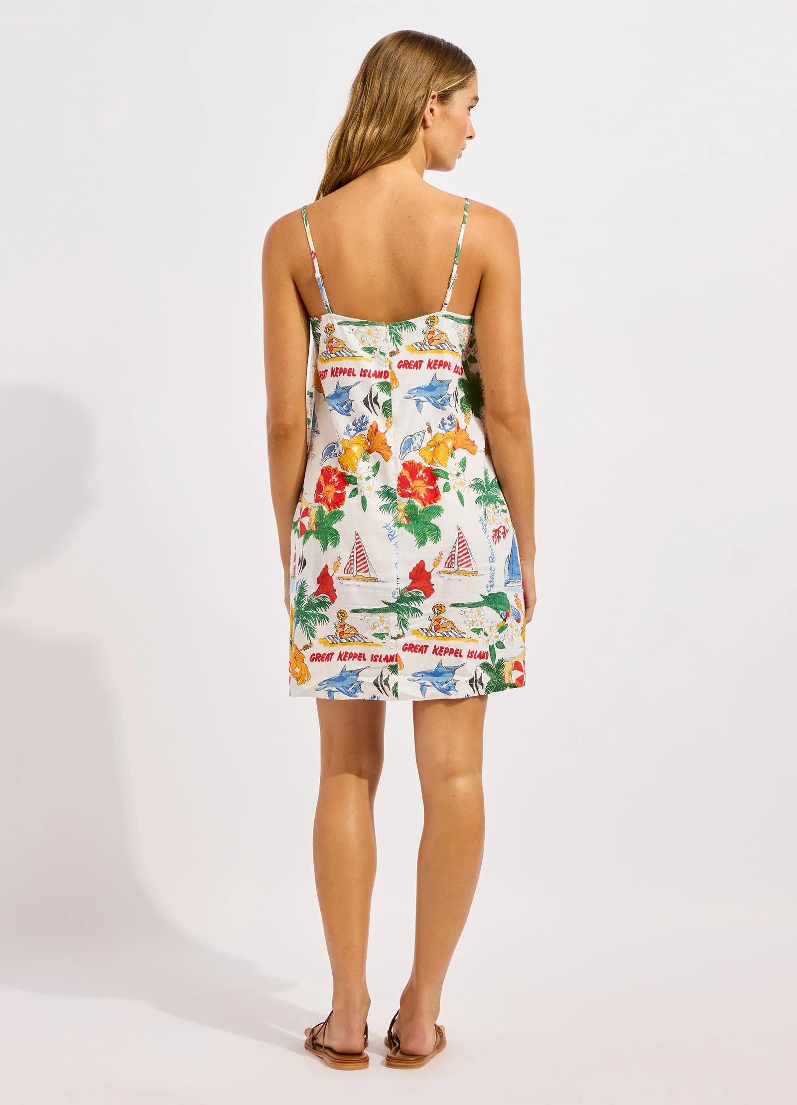 Viva Vacation Bandeau Mini Dress - Image 3
