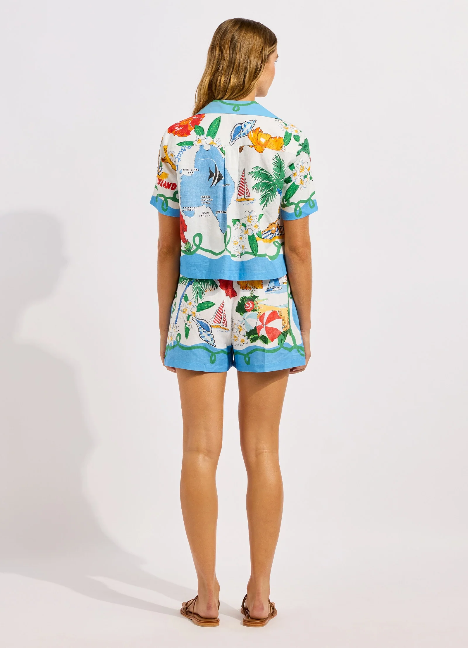 Viva Vacation Crop Shirt - Image 4