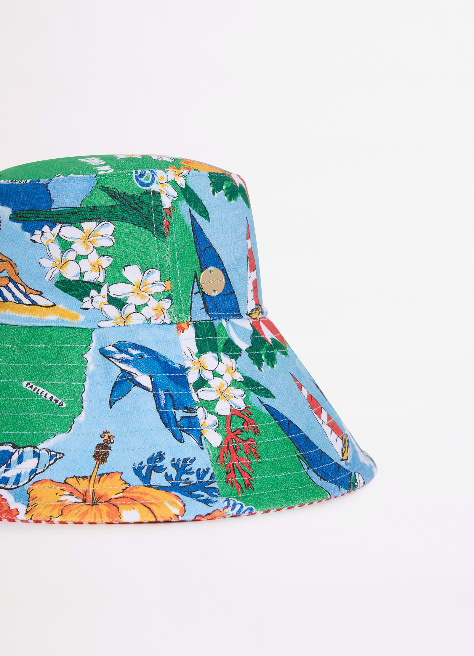 Viva Vacation Oversized Bucket Hat - Image 3