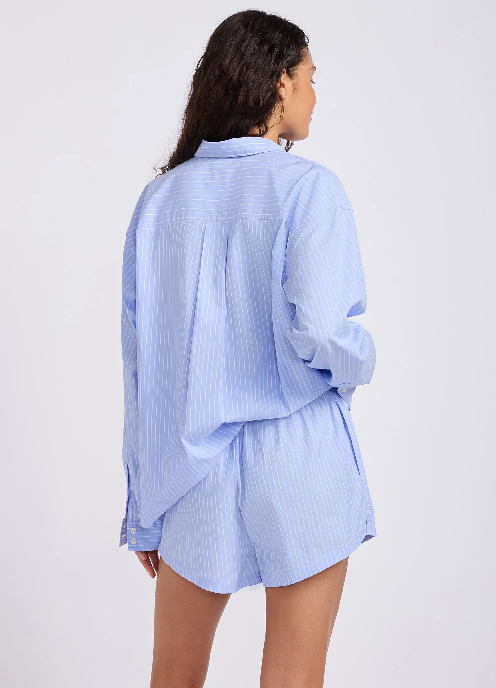 Stripe Drawstring Shorts - Image 4