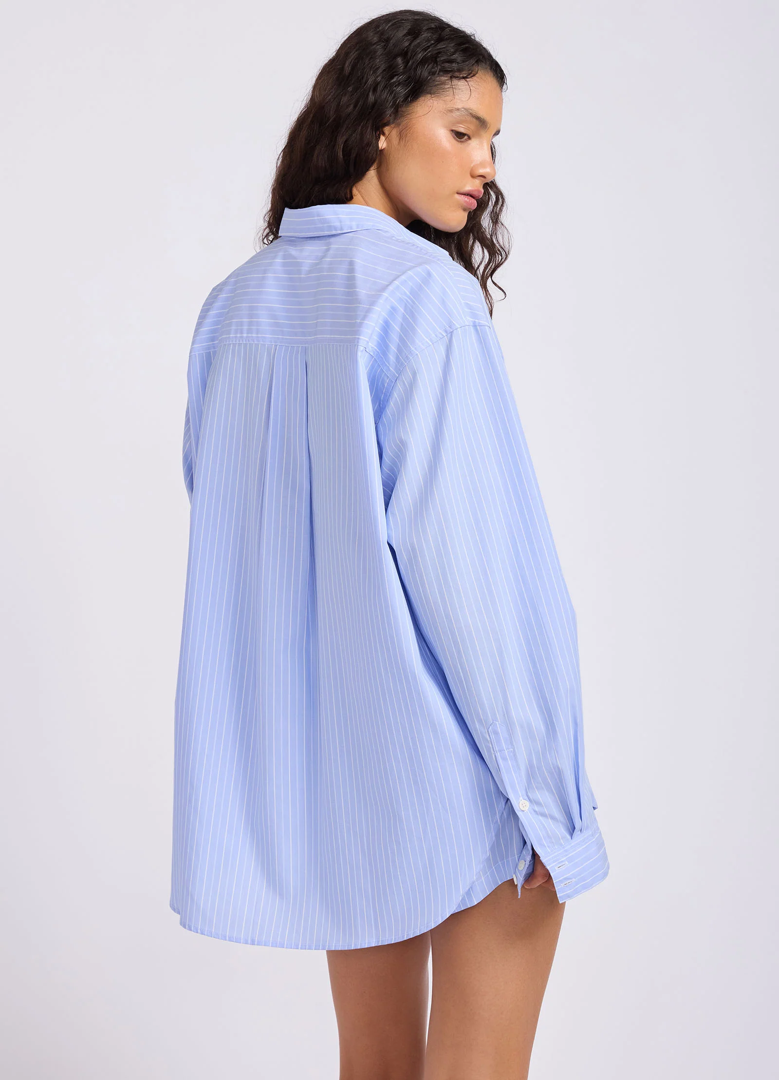 Stripe Oversized Shirt - Image 4
