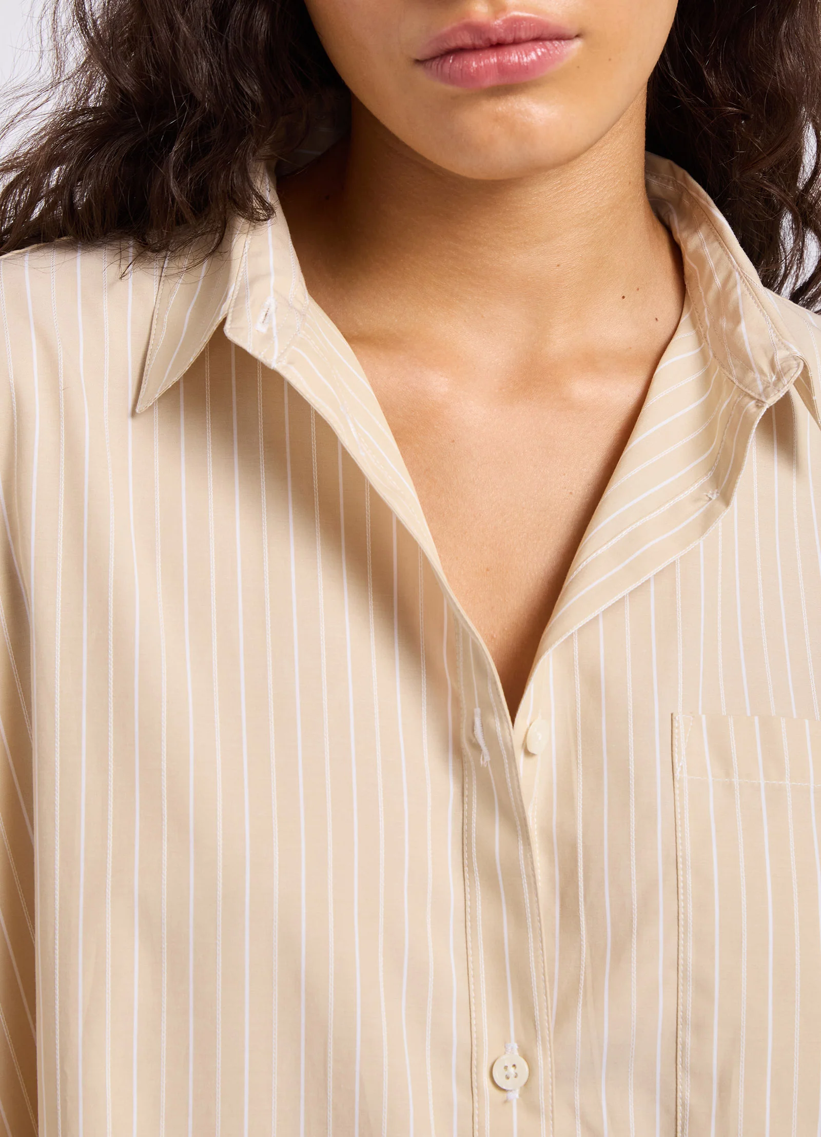 Stripe Oversized Shirt - Image 5
