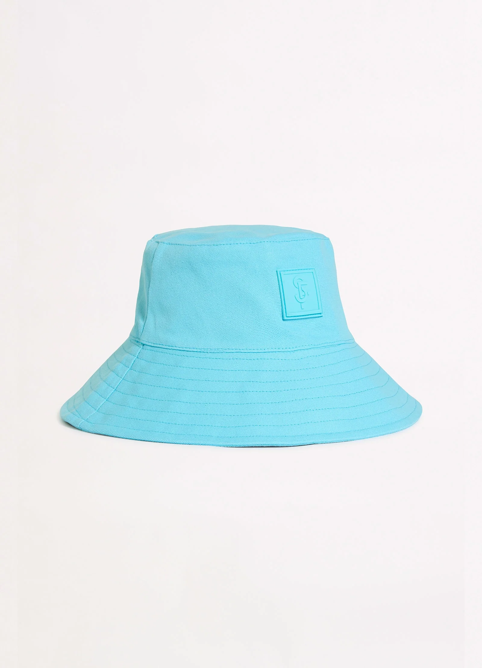 Wish You Were Here Canvas Bucket Hat - Atoll Blue - Image 2