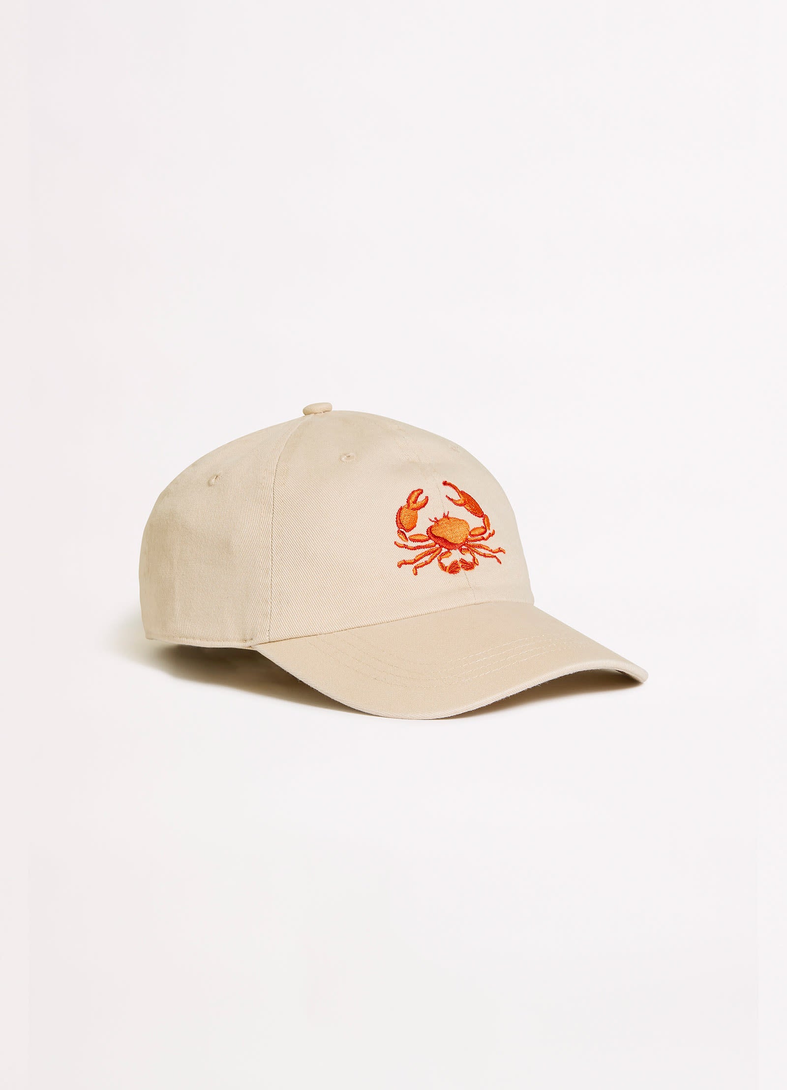 Wish You Were Here Embroidered Cap - Crab Orange - Image 2