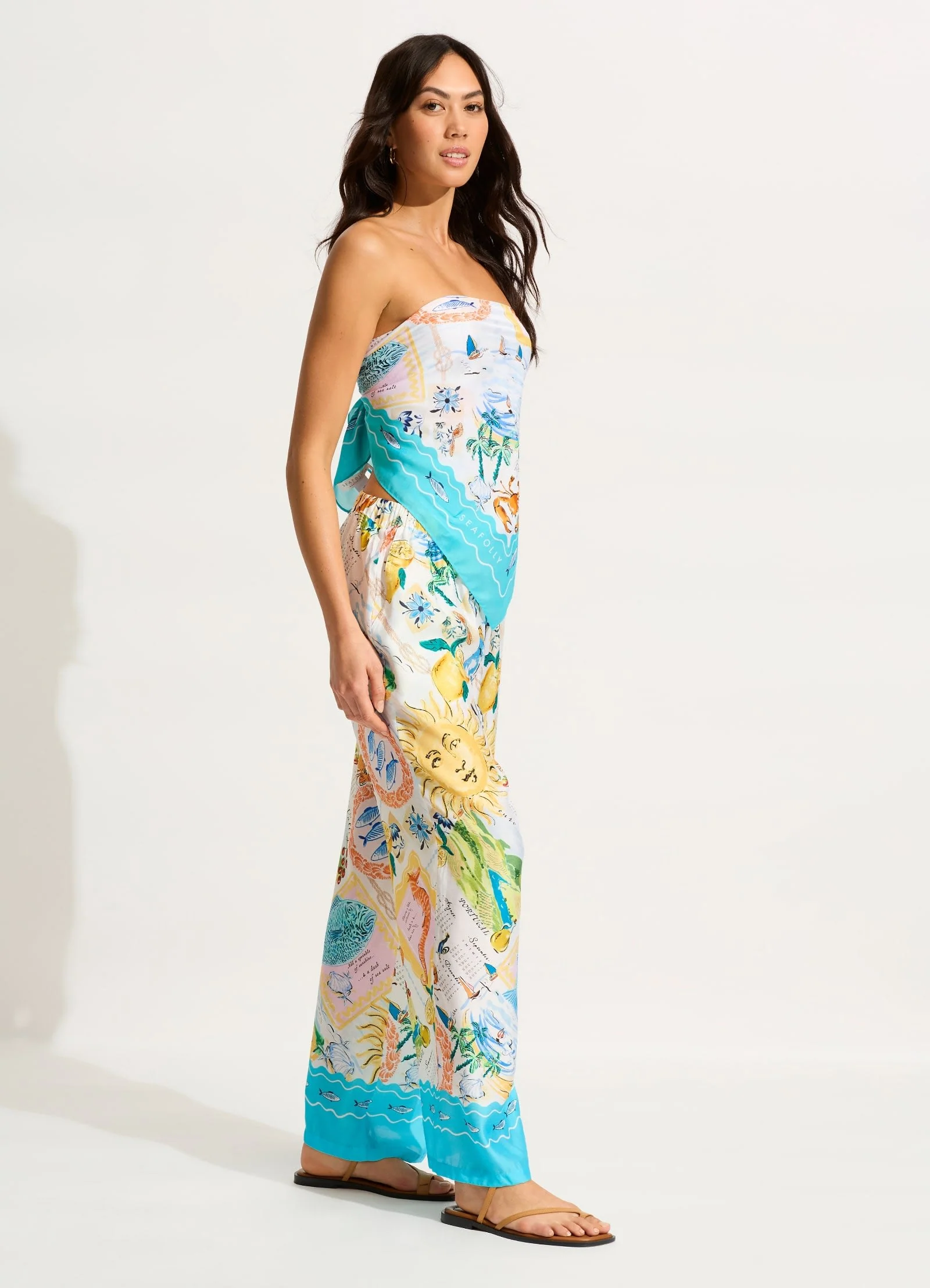 Wish You Were Here Pant - Atoll Blue - Image 3