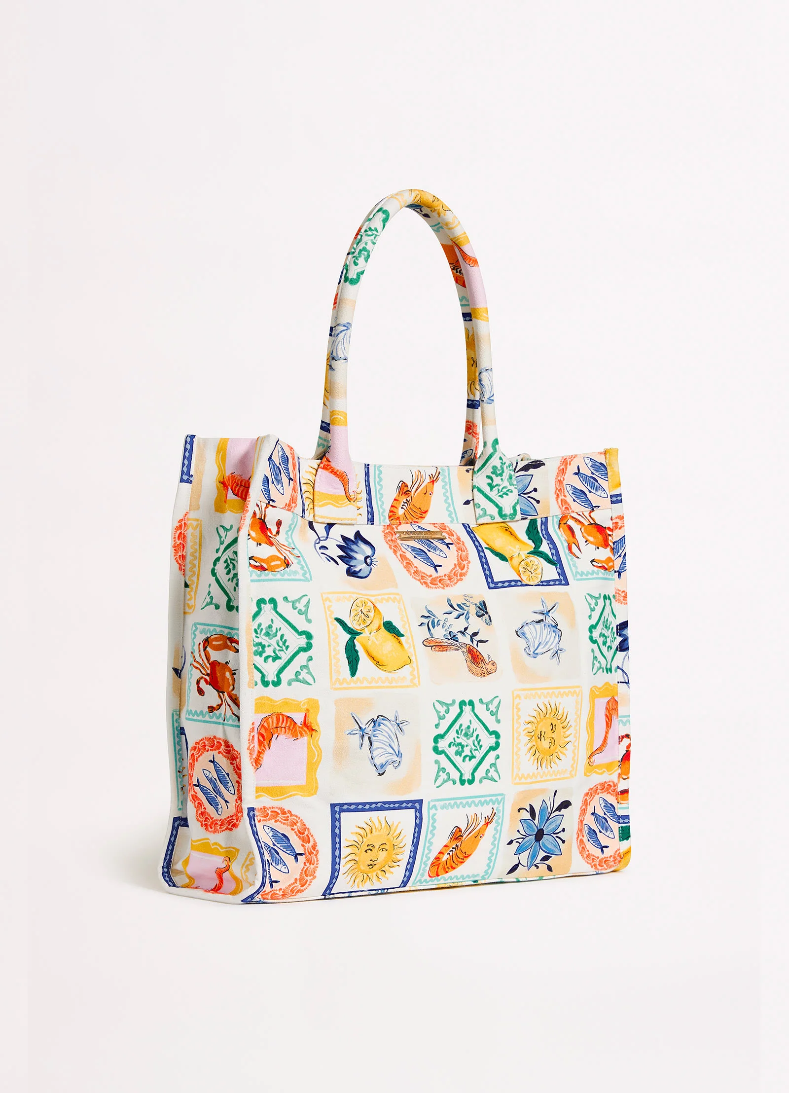 Wish You Were Here Tote Bag - Atoll Blue - Image 2