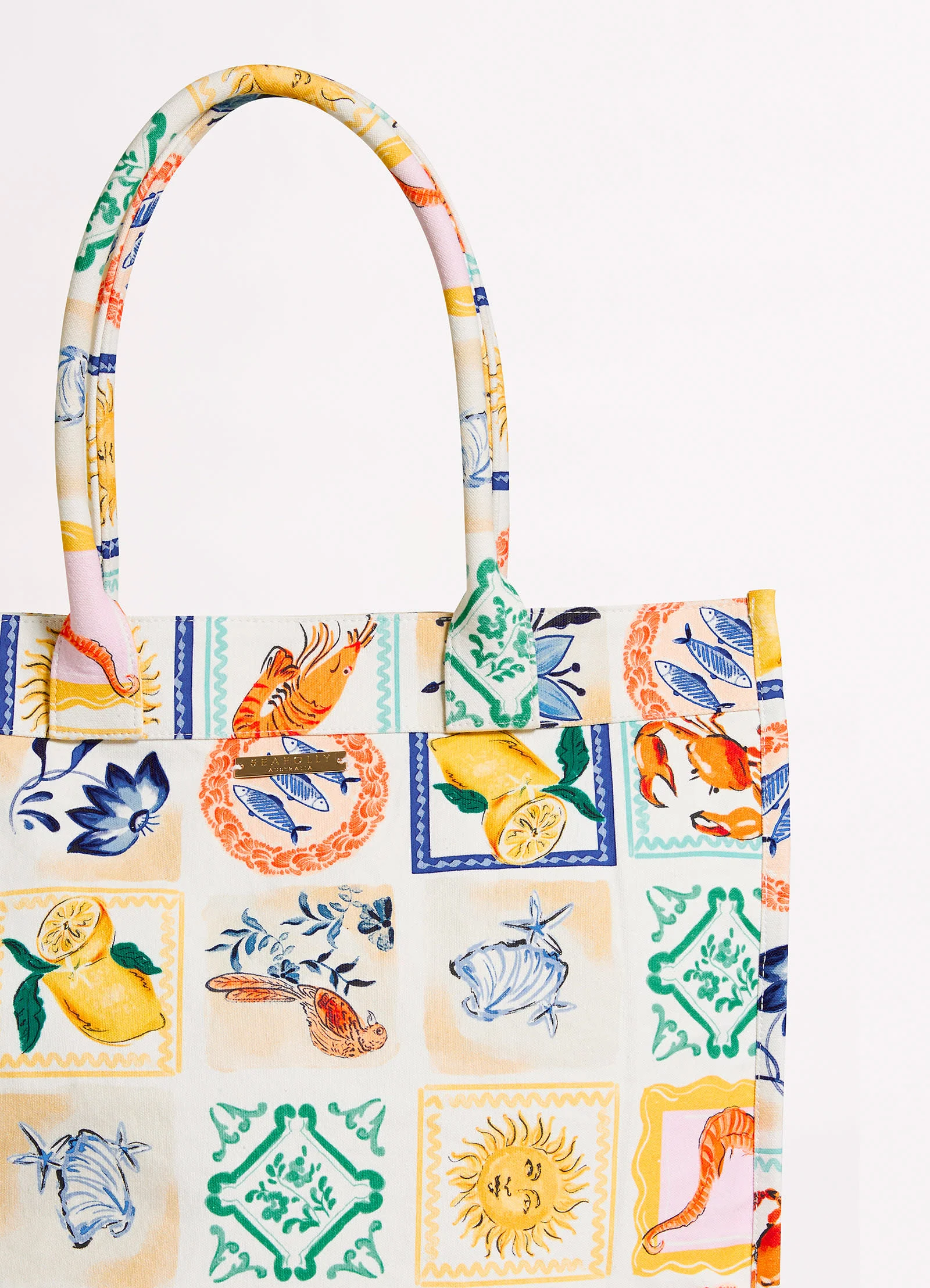 Wish You Were Here Tote Bag - Atoll Blue - Image 3