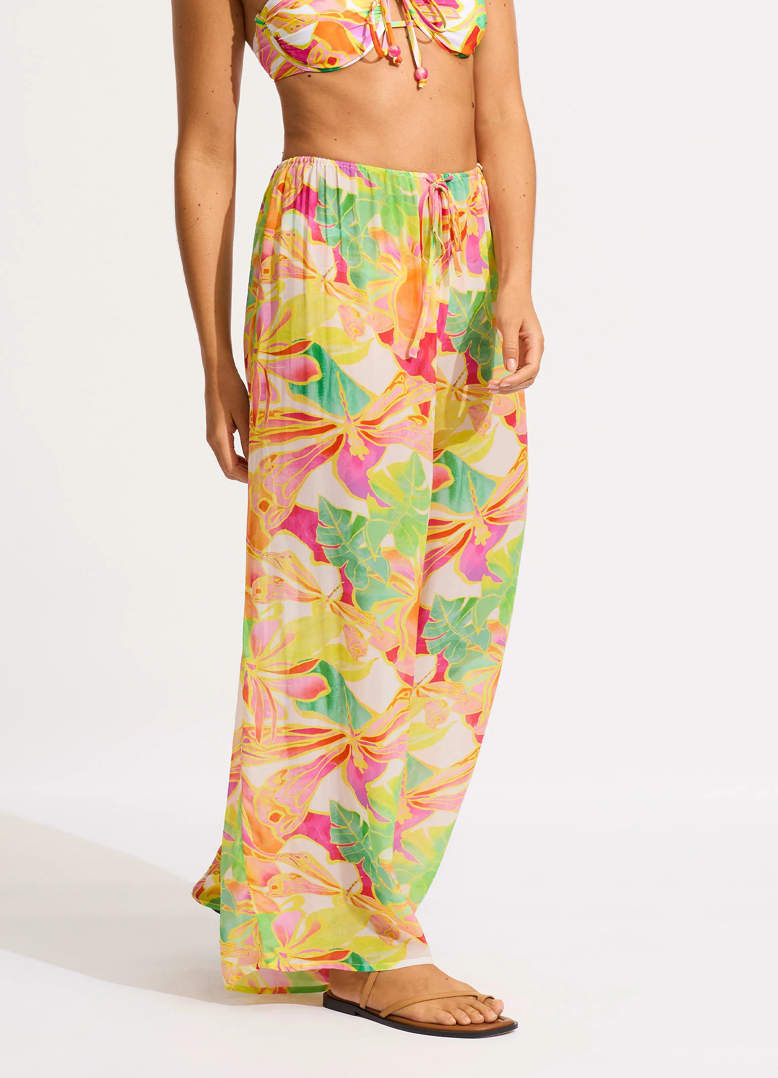 Wonderland Resort Pant - Fuchsia Rose - Image 2